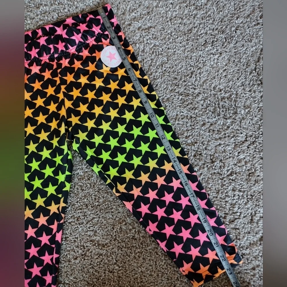 Converse Star Print Youth Leggings NWOT
